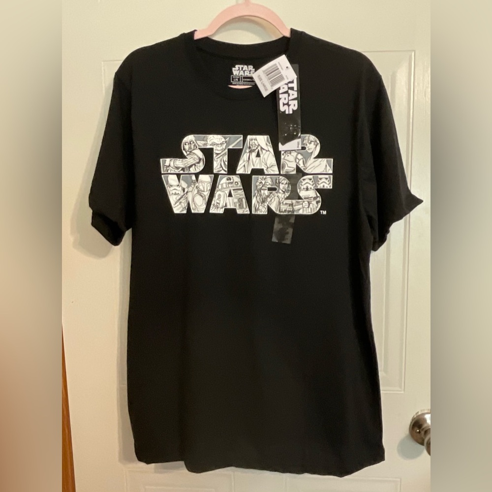 *SOLD* NWT Adult STAR WARS Tee Shirt Large - Picture 5 of 9